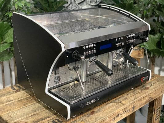 Wega Polaris Tron - 2 Group Commercial Espresso Machine - Black
