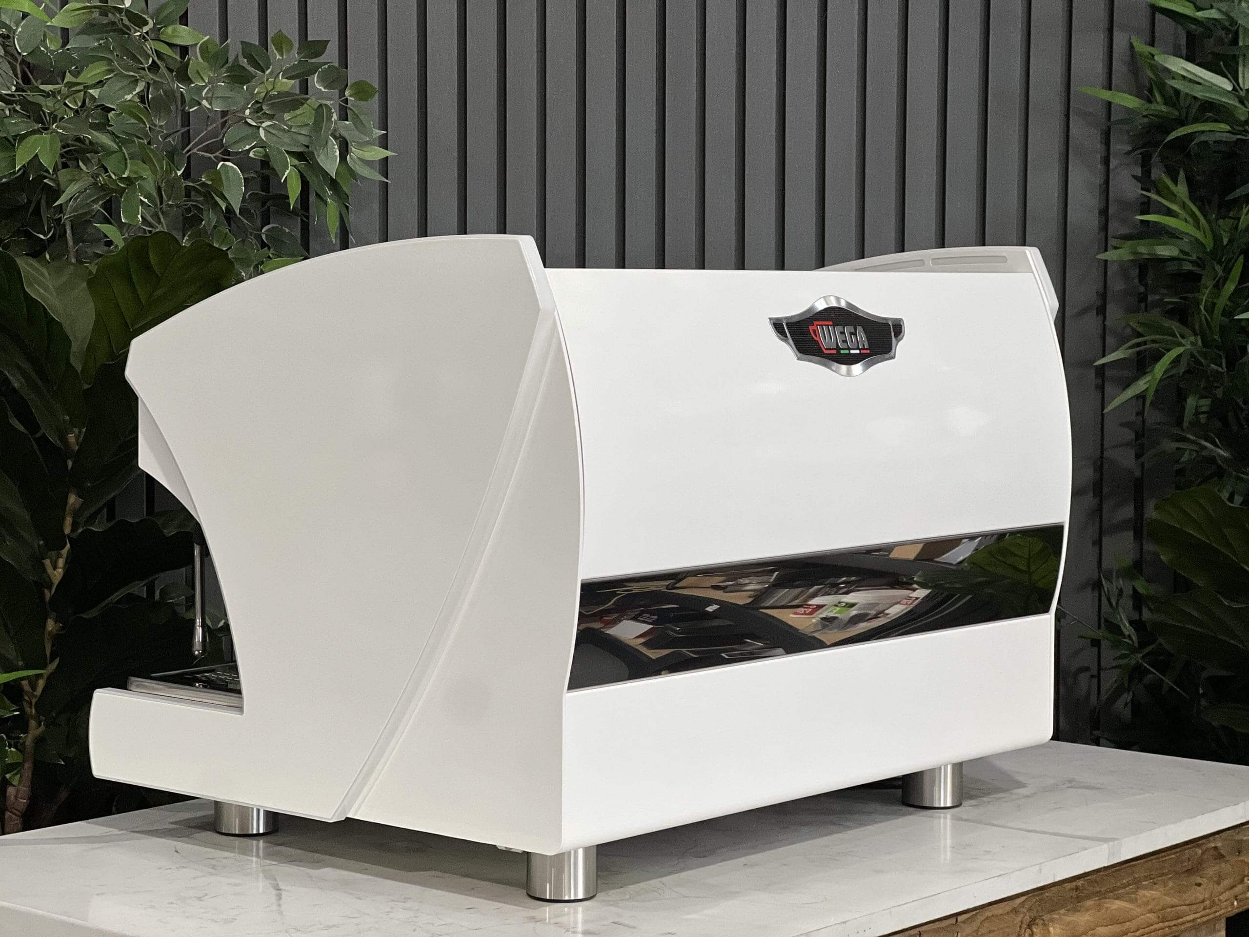 Wega Polaris Tron - 2 Group Commercial Espresso Machine - White