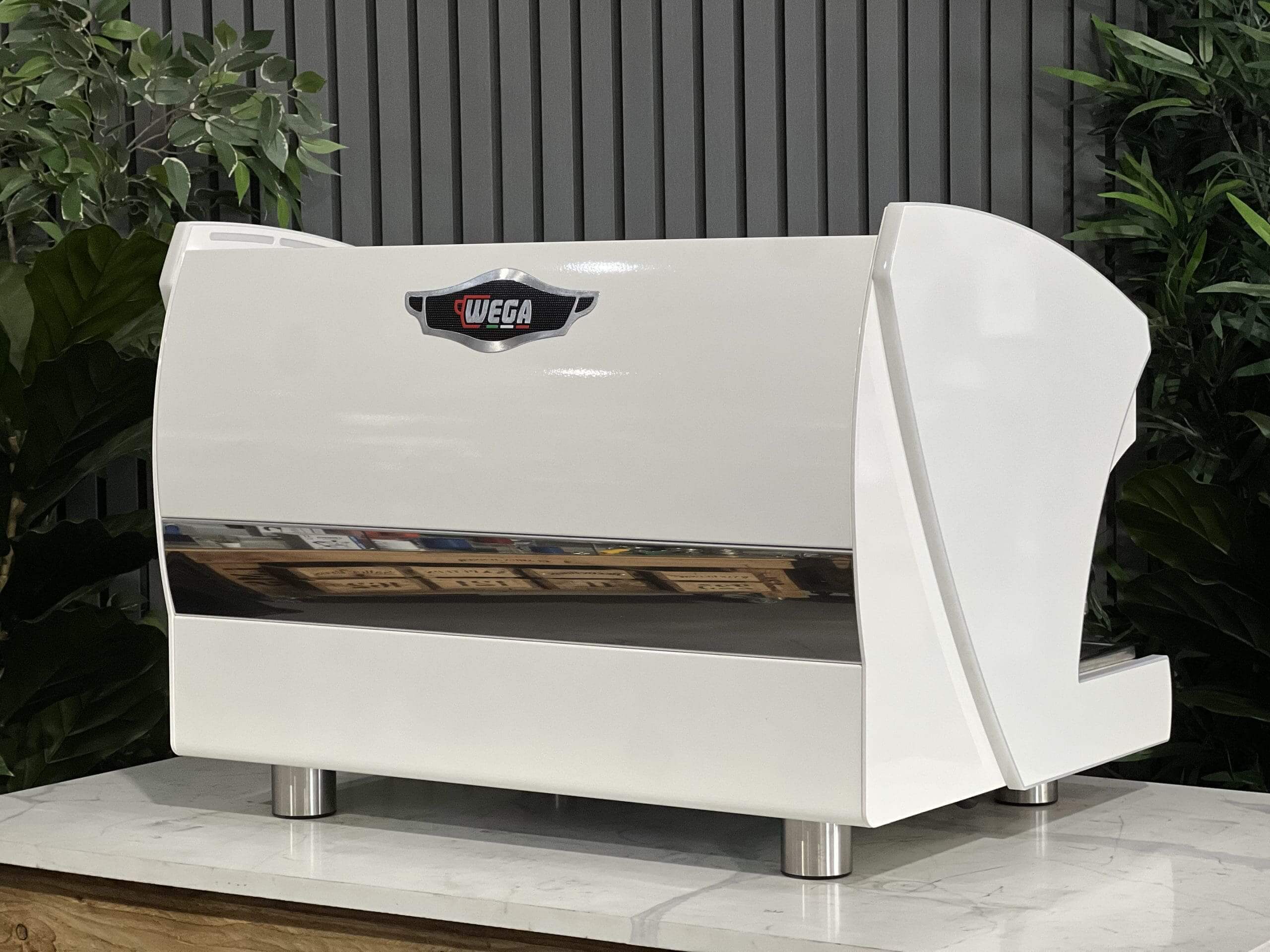 Wega Polaris Tron - 2 Group Commercial Espresso Machine - White