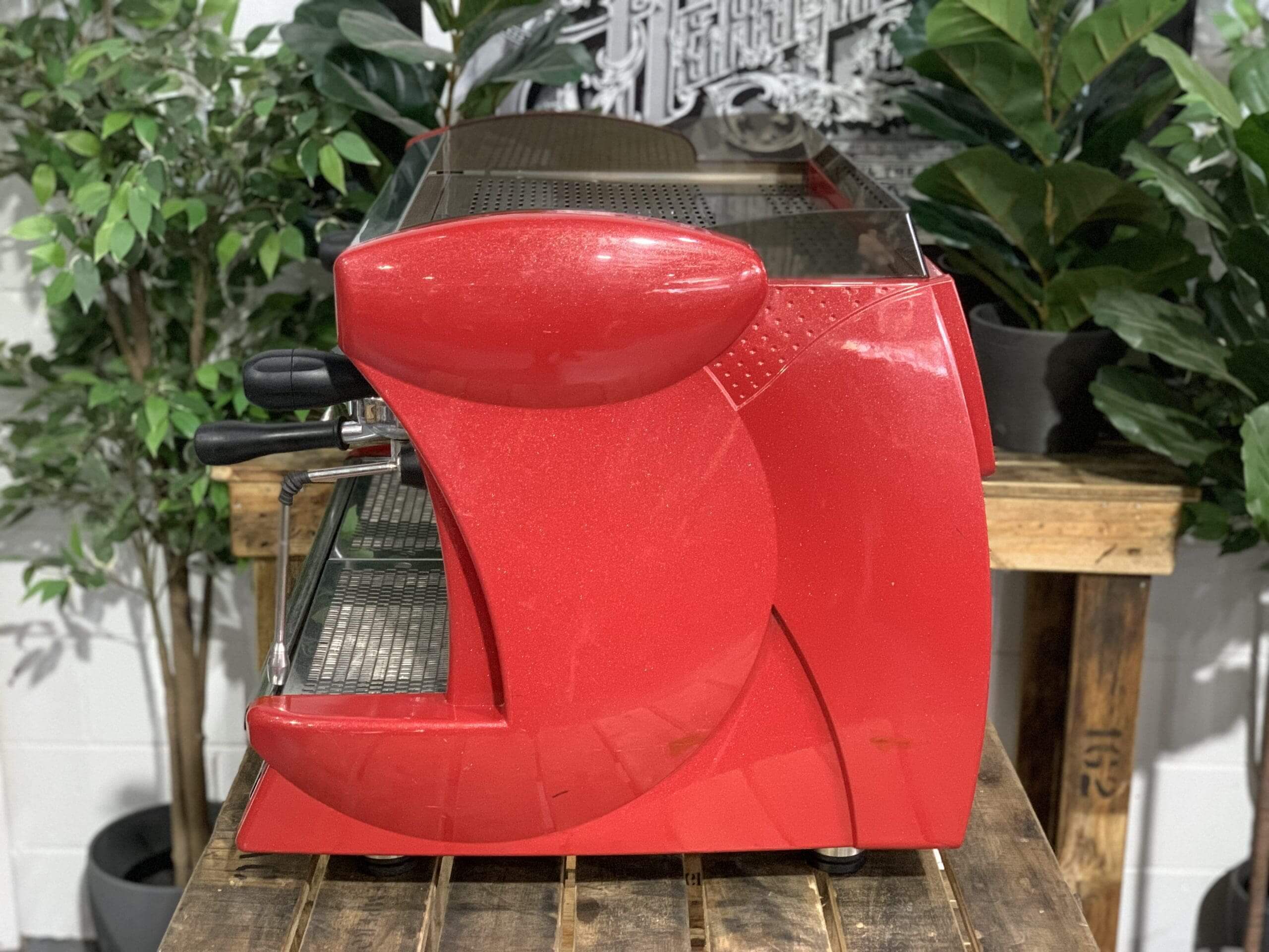 Wega Vela - 2 Group Commercial Espresso Machine - Red