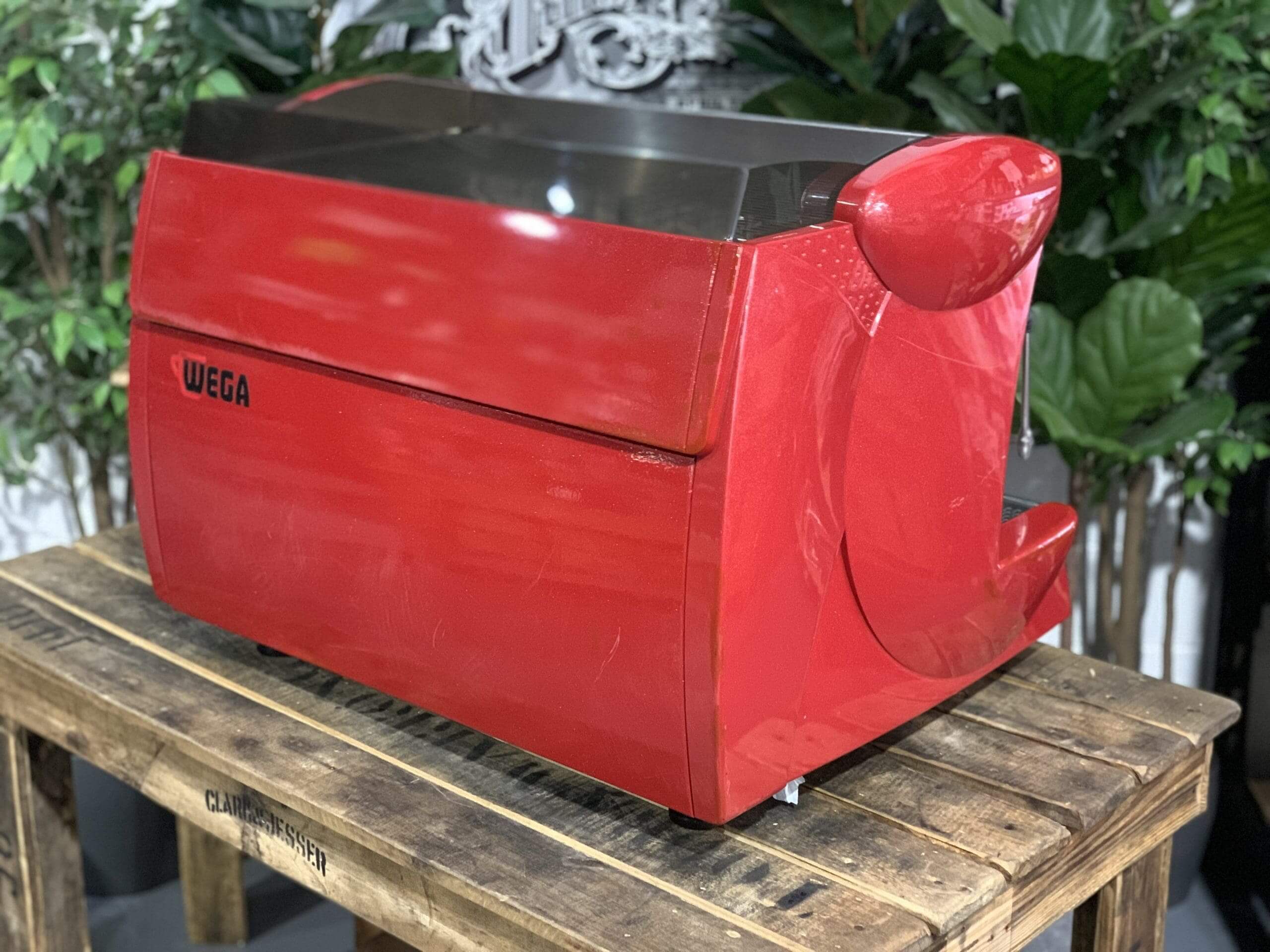 Wega Vela - 2 Group Commercial Espresso Machine - Red