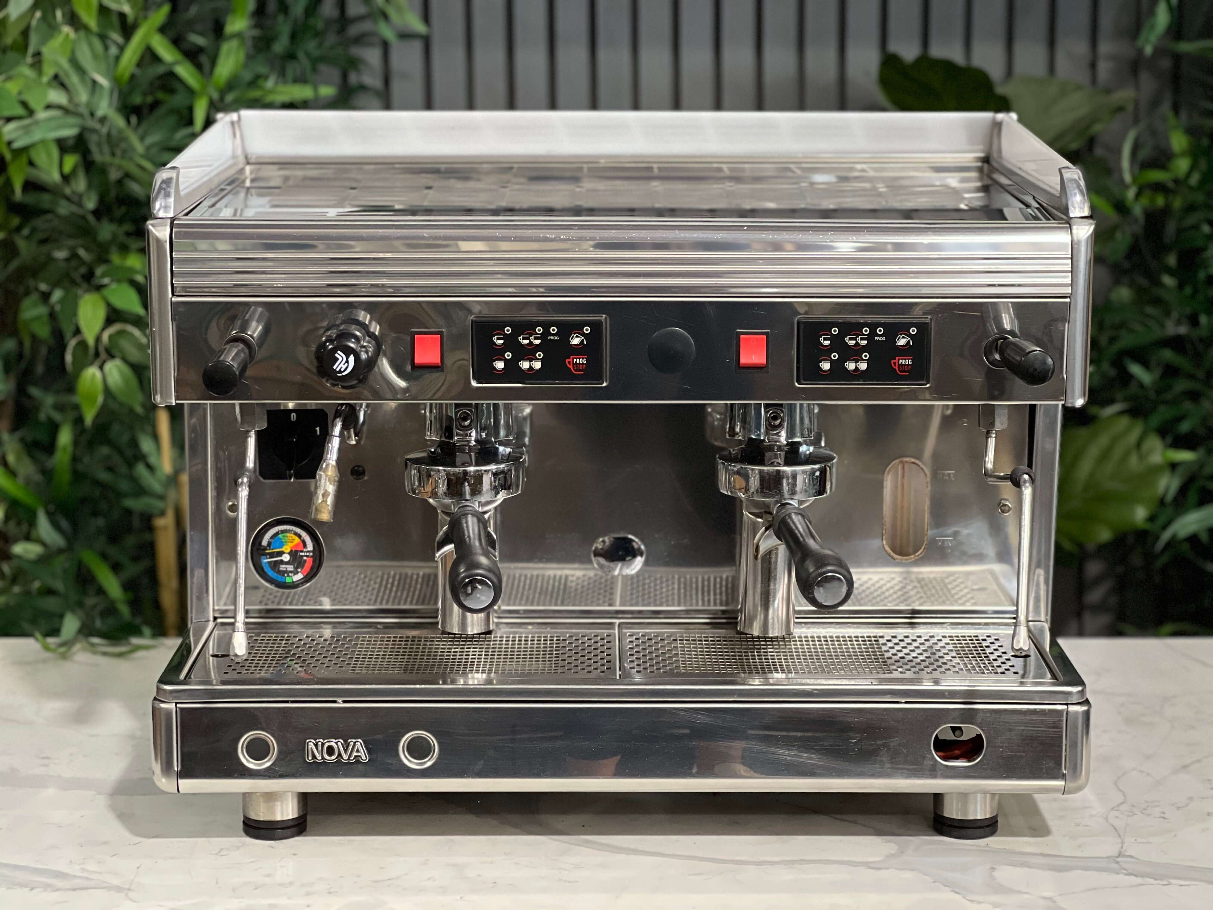 Wega Nova - 2 Group Commercial Espresso Machine - Stainless Steel