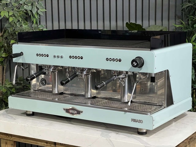 WEGA PEGASO 3 GROUP ESPRESSO COFFEE MACHINE AQUA