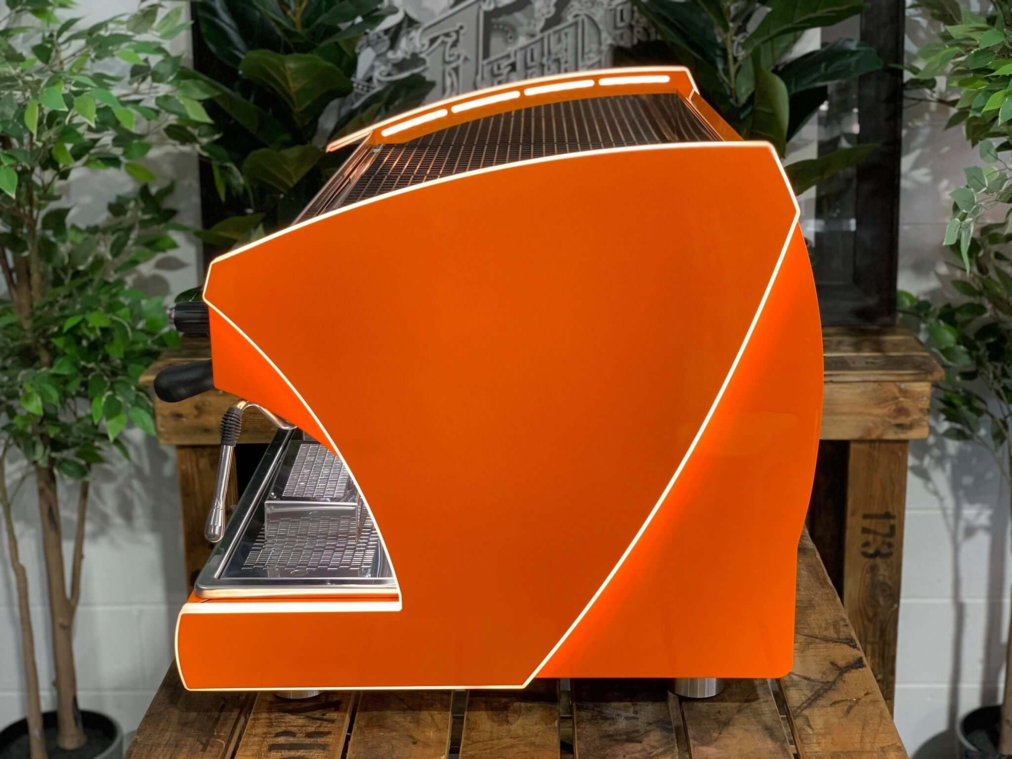 Wega Polaris Tron - 2 Group Commercial Espresso Machine - Orange