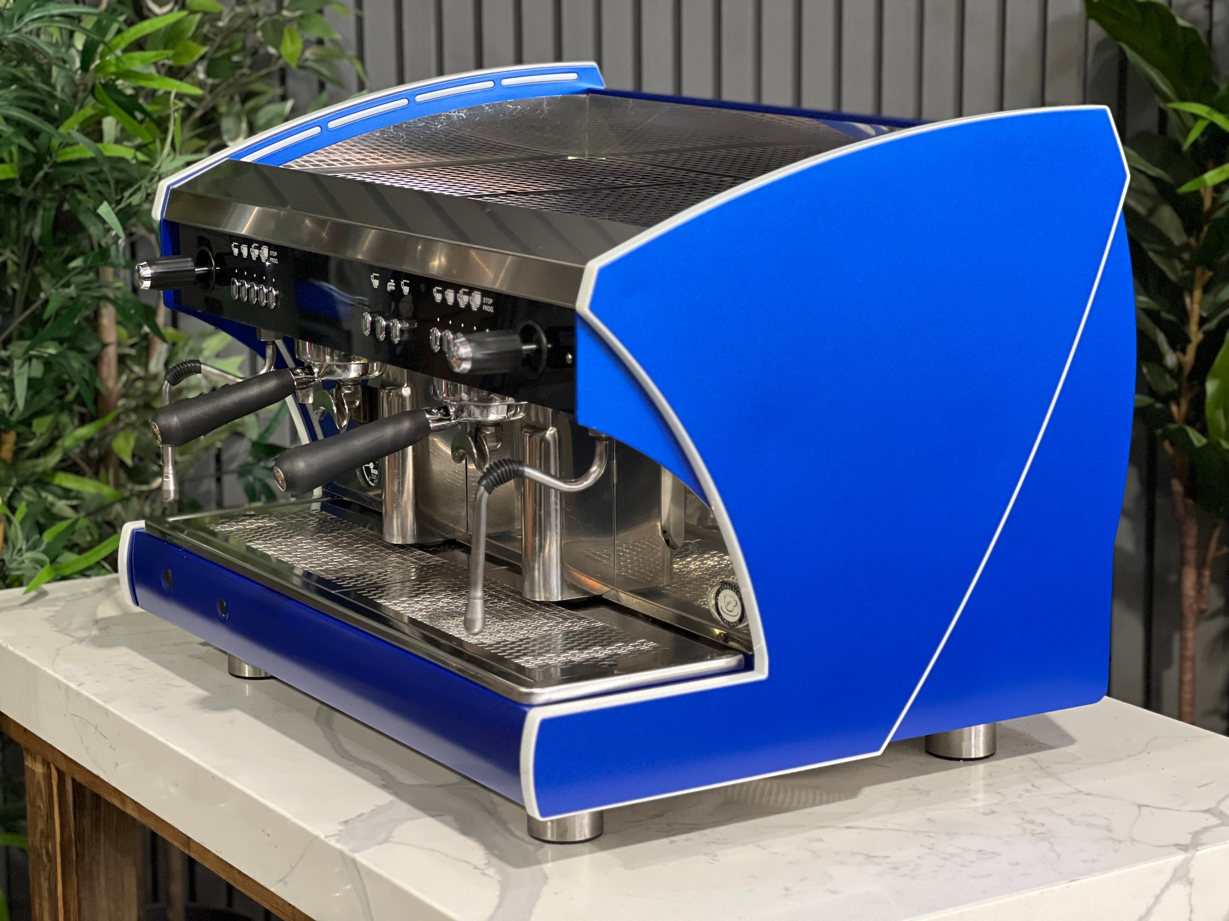 Wega Polaris Tron Deep - 2 Group Commercial Espresso Machine - Blue