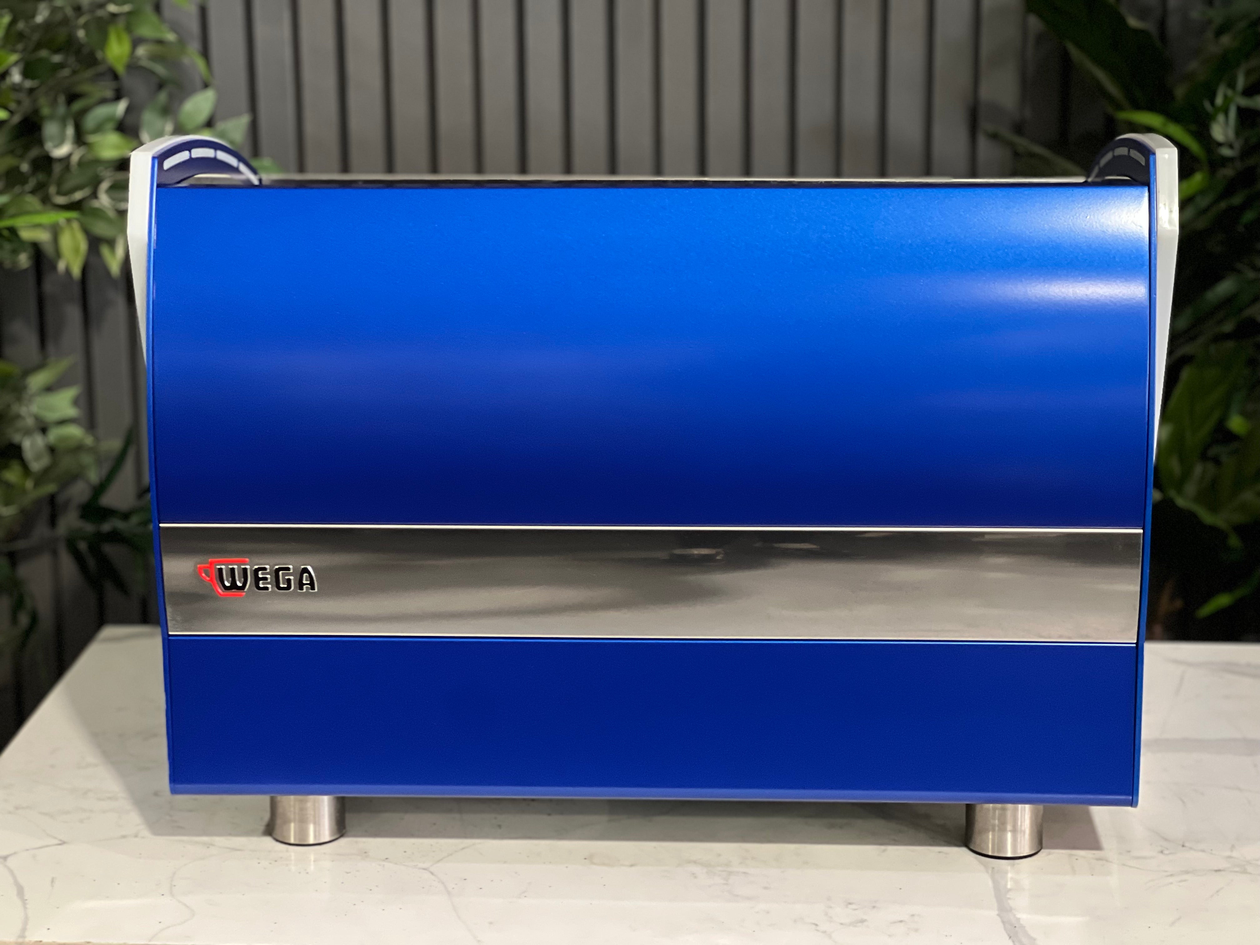 Wega Polaris Tron Deep - 2 Group Commercial Espresso Machine - Blue