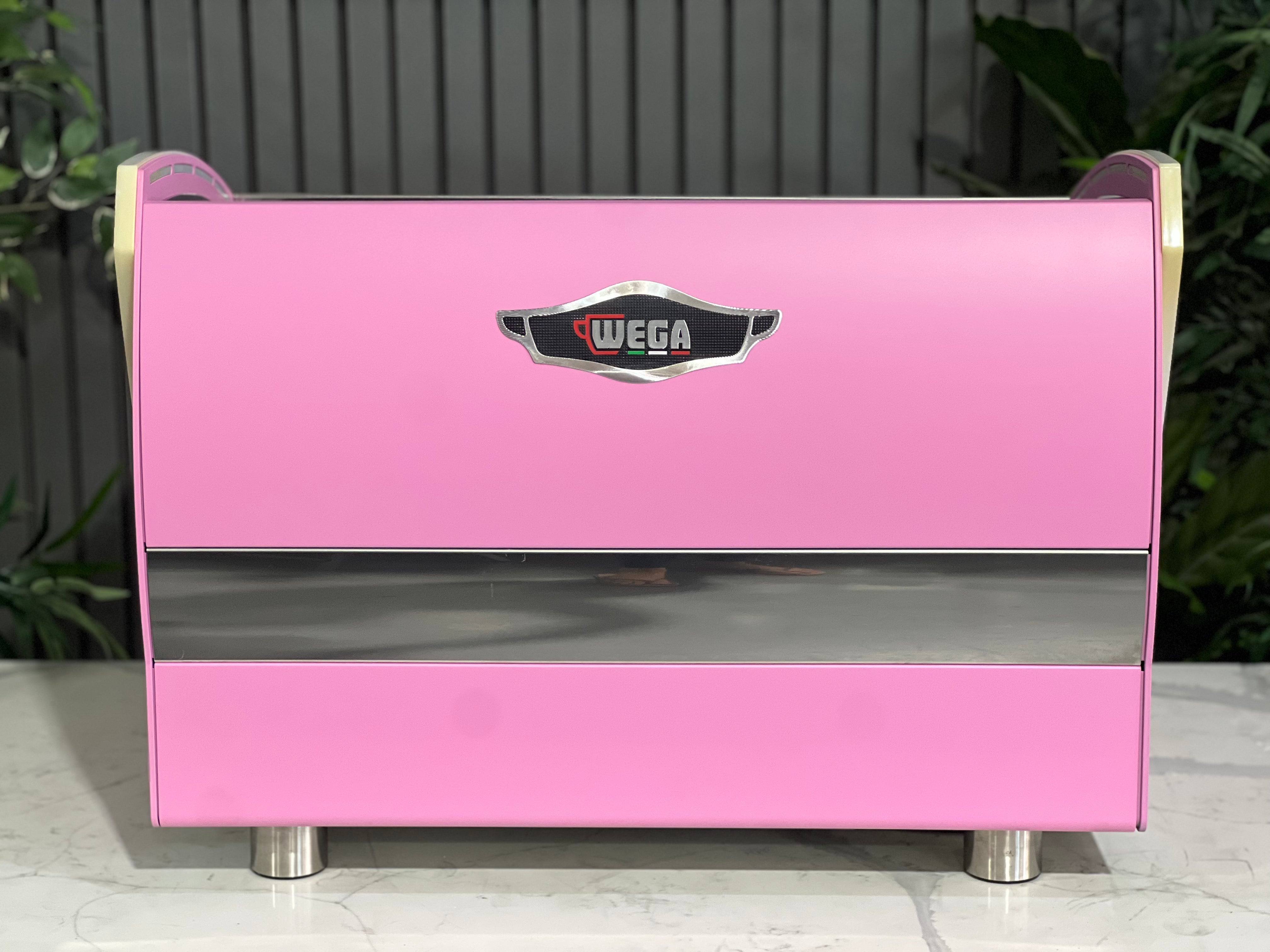 Wega Polaris Tron - 2 Group Commercial Espresso Machine - Pink