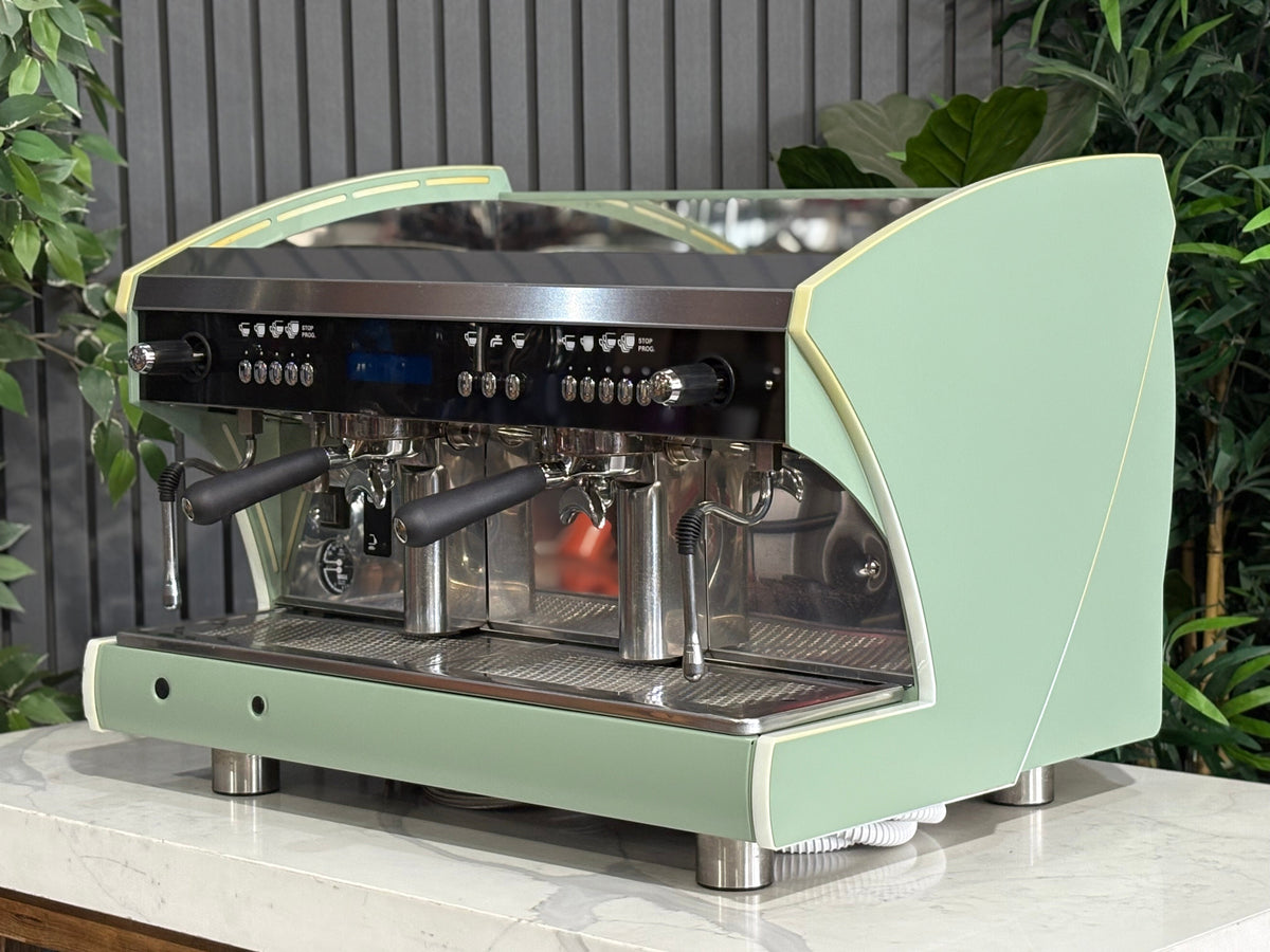 Wega Polaris Tron - - 2 Group Commercial Espresso Machine - Commercial - Sage Green