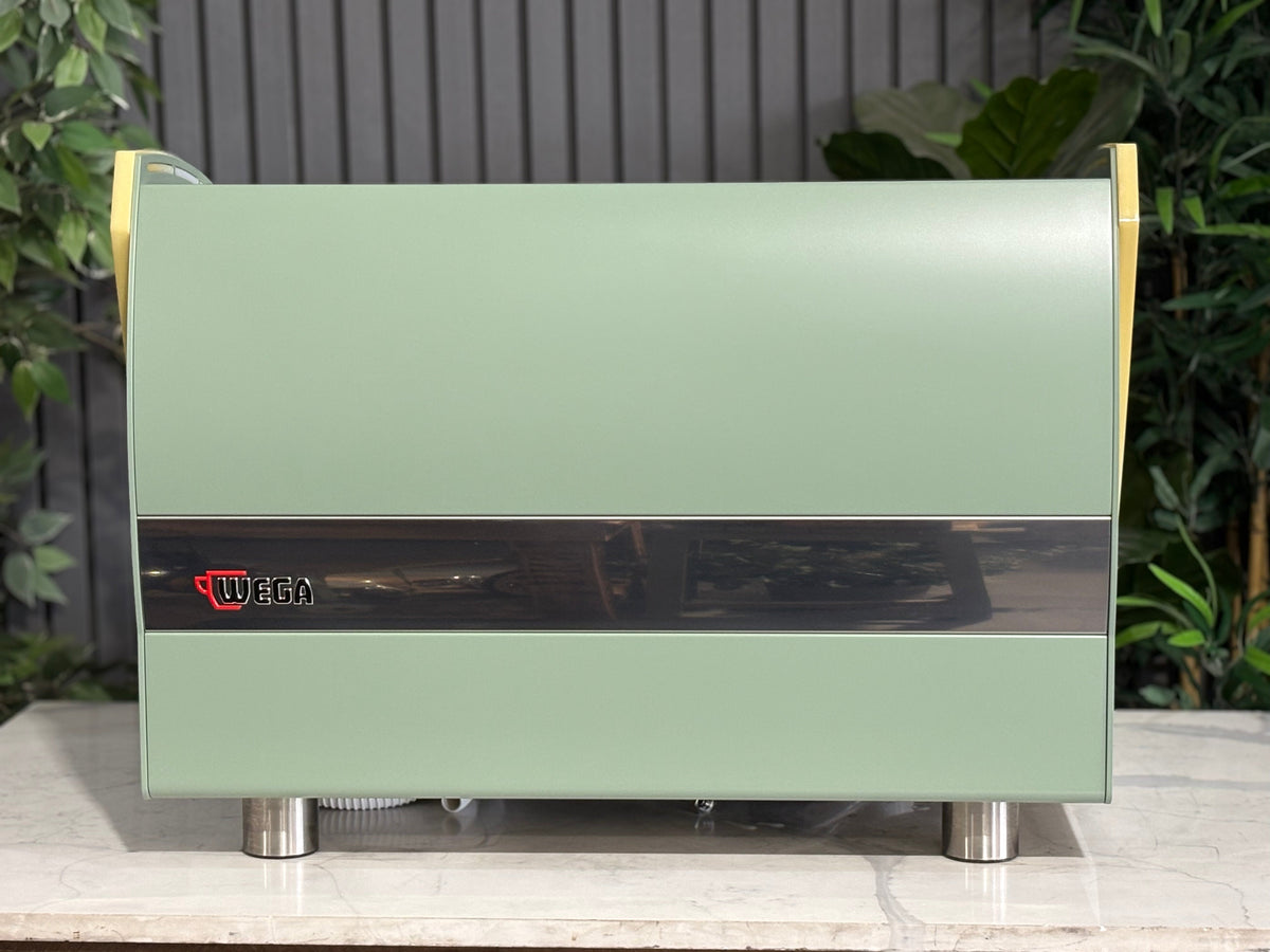 Wega Polaris Tron - - 2 Group Commercial Espresso Machine - Commercial - Sage Green