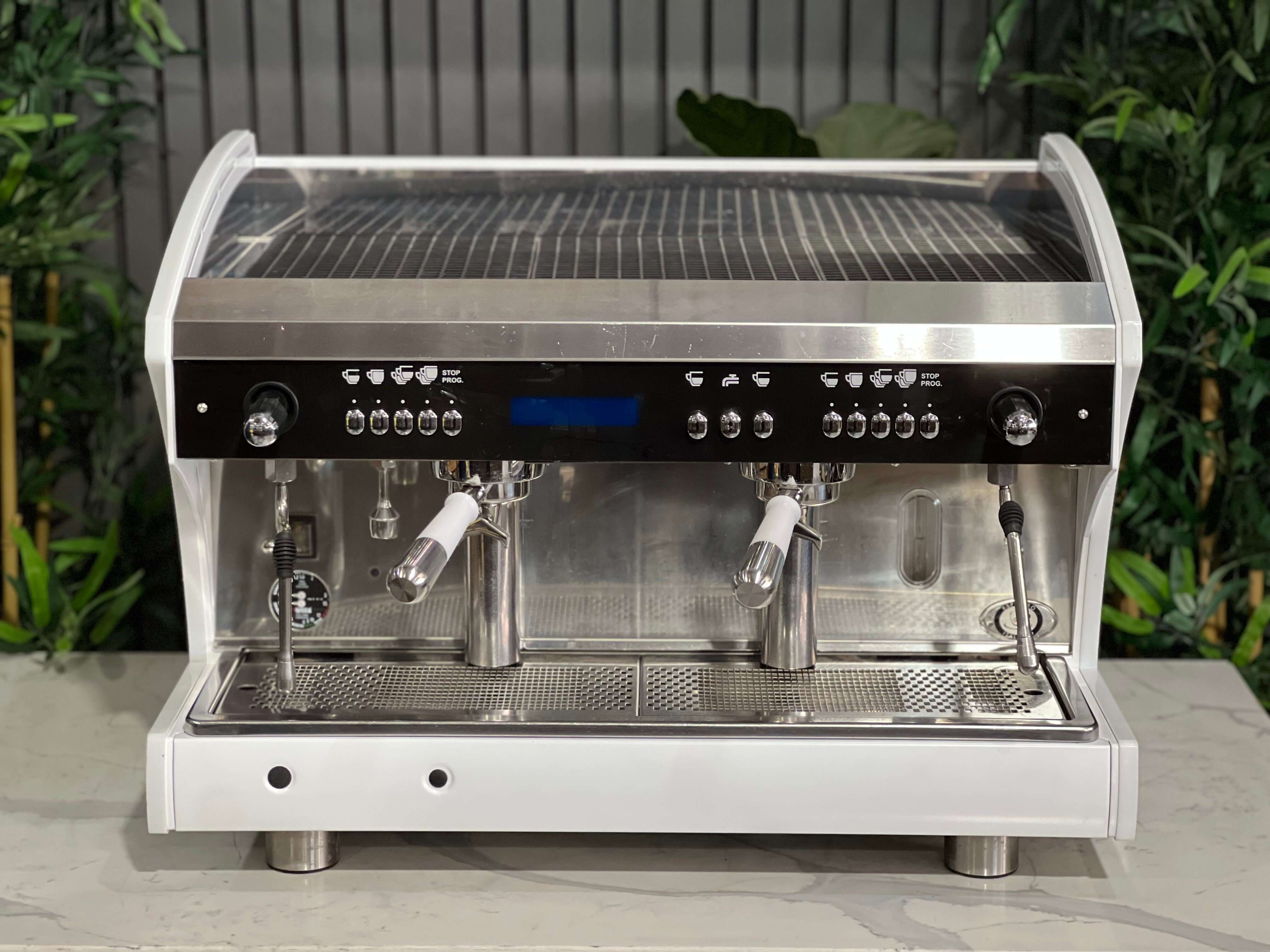 Wega Polaris Tron - 2 Group Commercial Espresso Machine - White