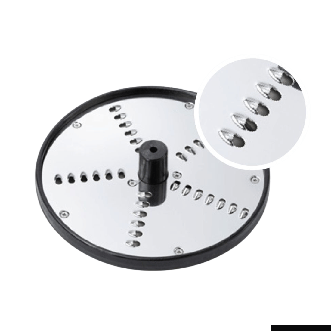 Yasaki P4U Stainless Steel Grating Disc - 2-7mm Depth