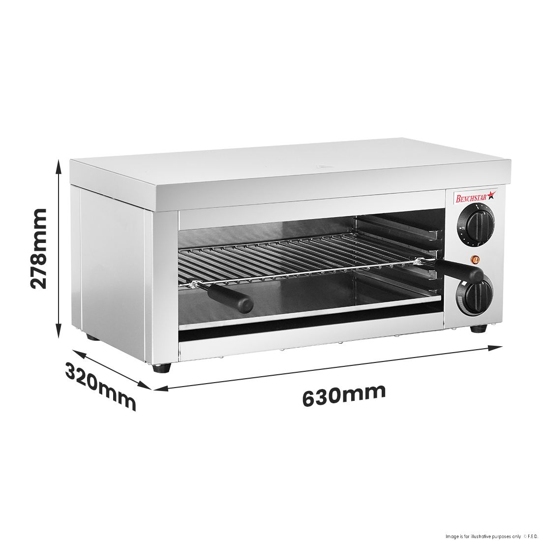 Benchstar Toaster / Griller Salamander AT-936E