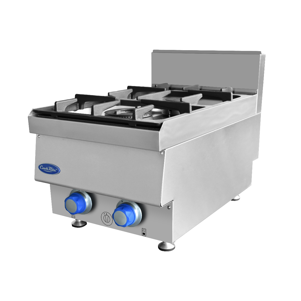 Cookrite AT65G2B-C 2 Burner Cook Top - Natural Gas/LPG