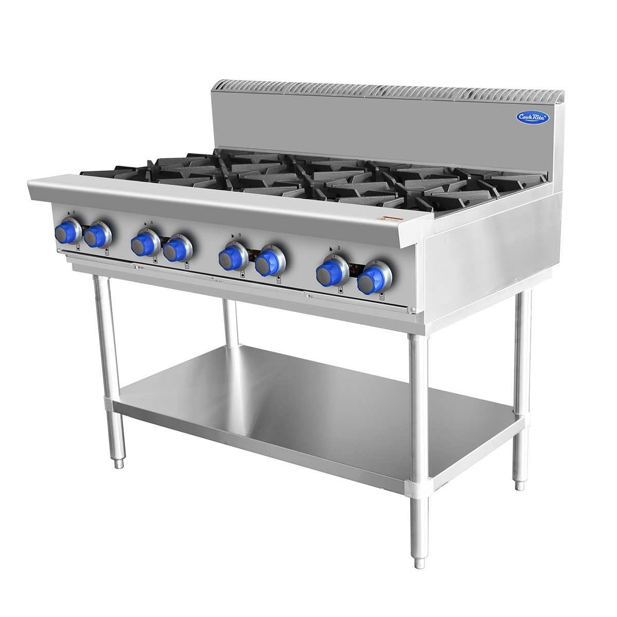 Cookrite 224Mj/h 8 Burner Cook Top NG AT80G8B-F-NG