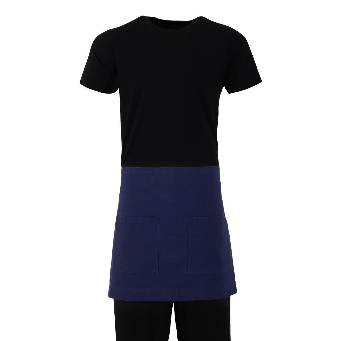 Southside Cotton Canvas Waist Apron Navy - BA118