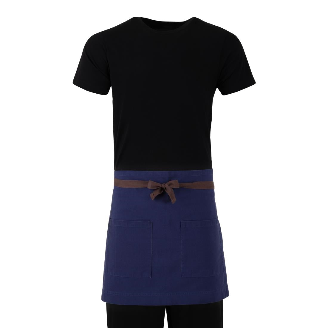 Southside Cotton Canvas Waist Apron Navy - BA118