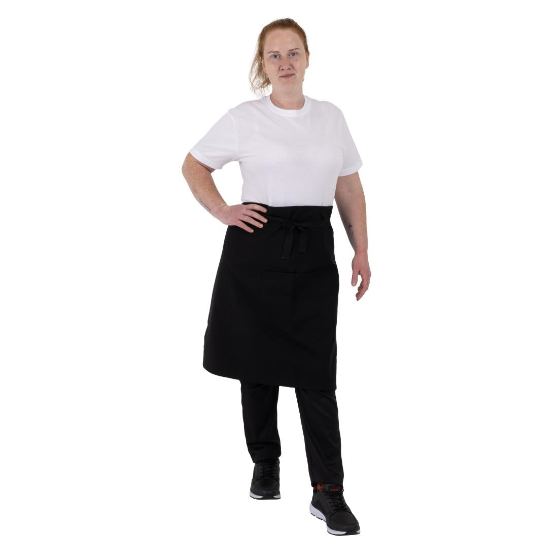 Southside Cotton Canvas Bistro Apron Black - BA203