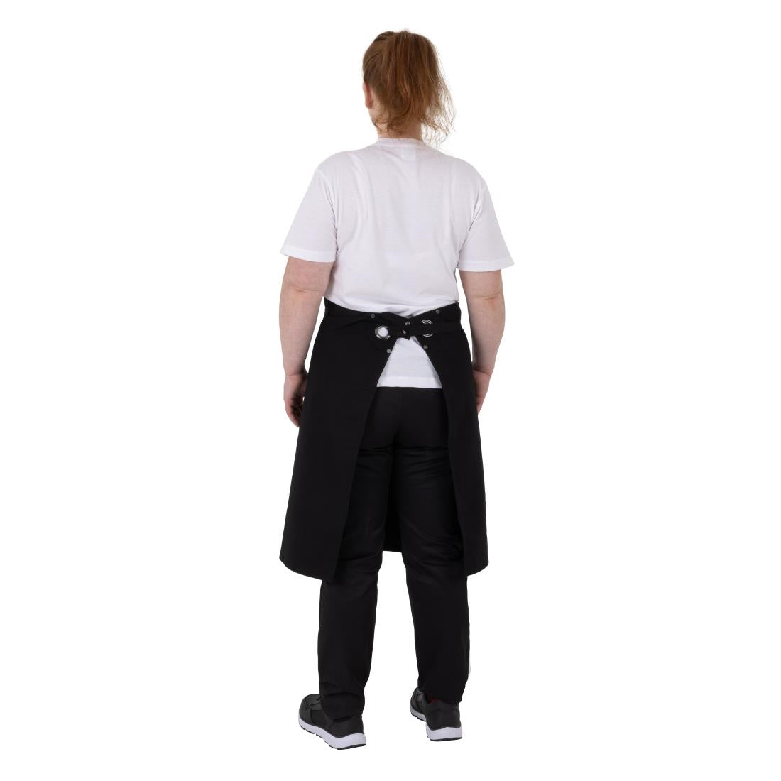 Southside Cotton Canvas Bistro Apron Black - BA203