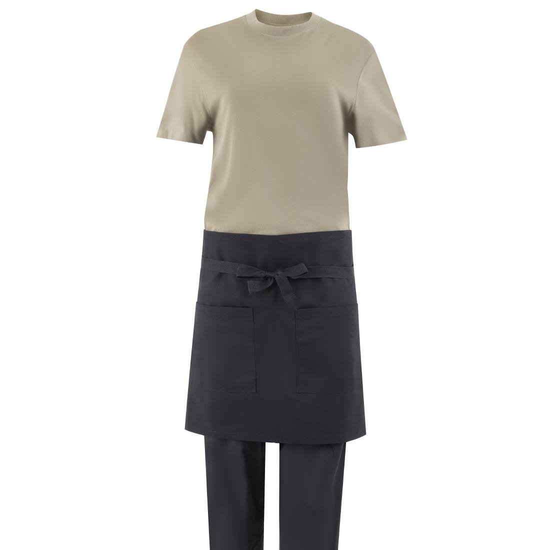 Southside Cotton Canvas Waist Apron Black - BA202