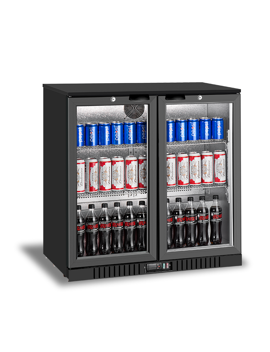 Atosa 2 Swing Door Back Bar cooler BB-208HEC