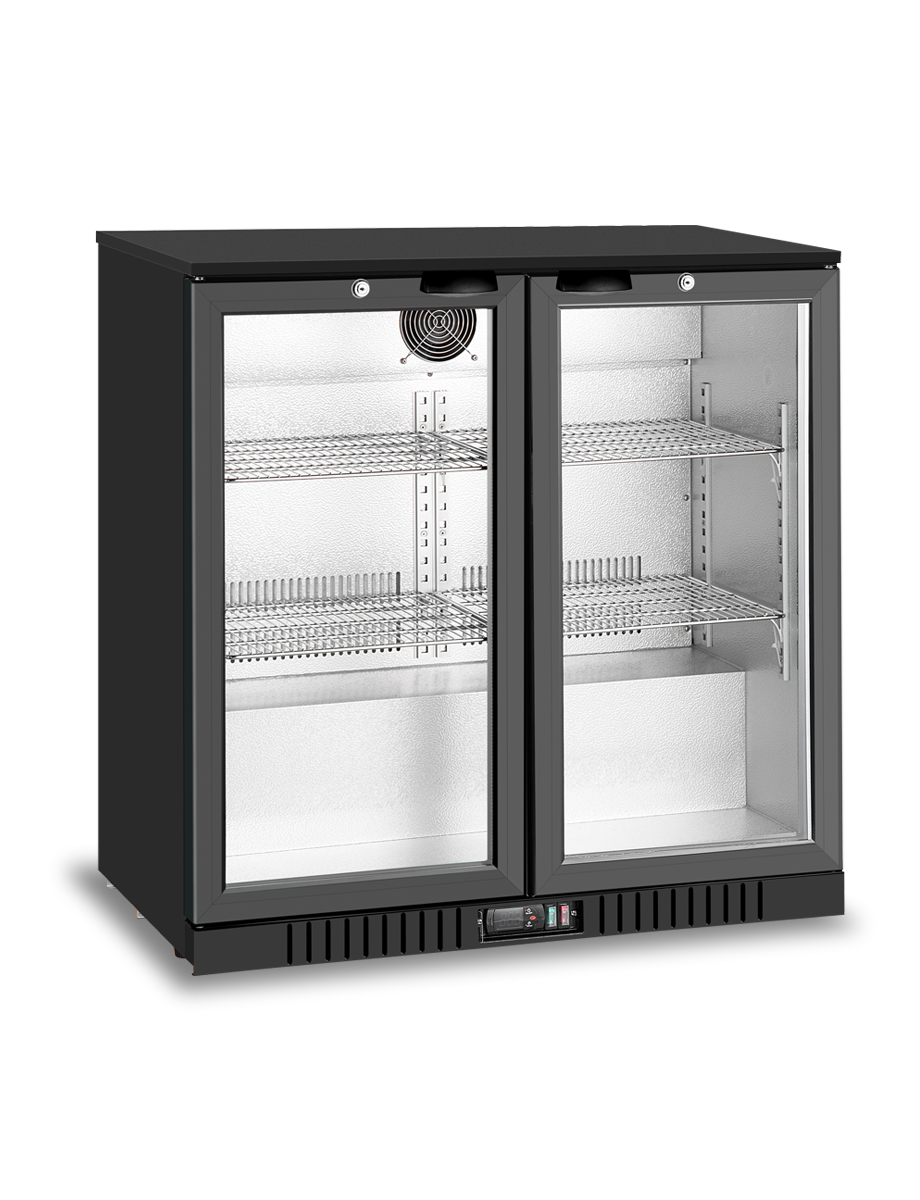 Atosa 2 Swing Door Back Bar cooler BB-208HEC
