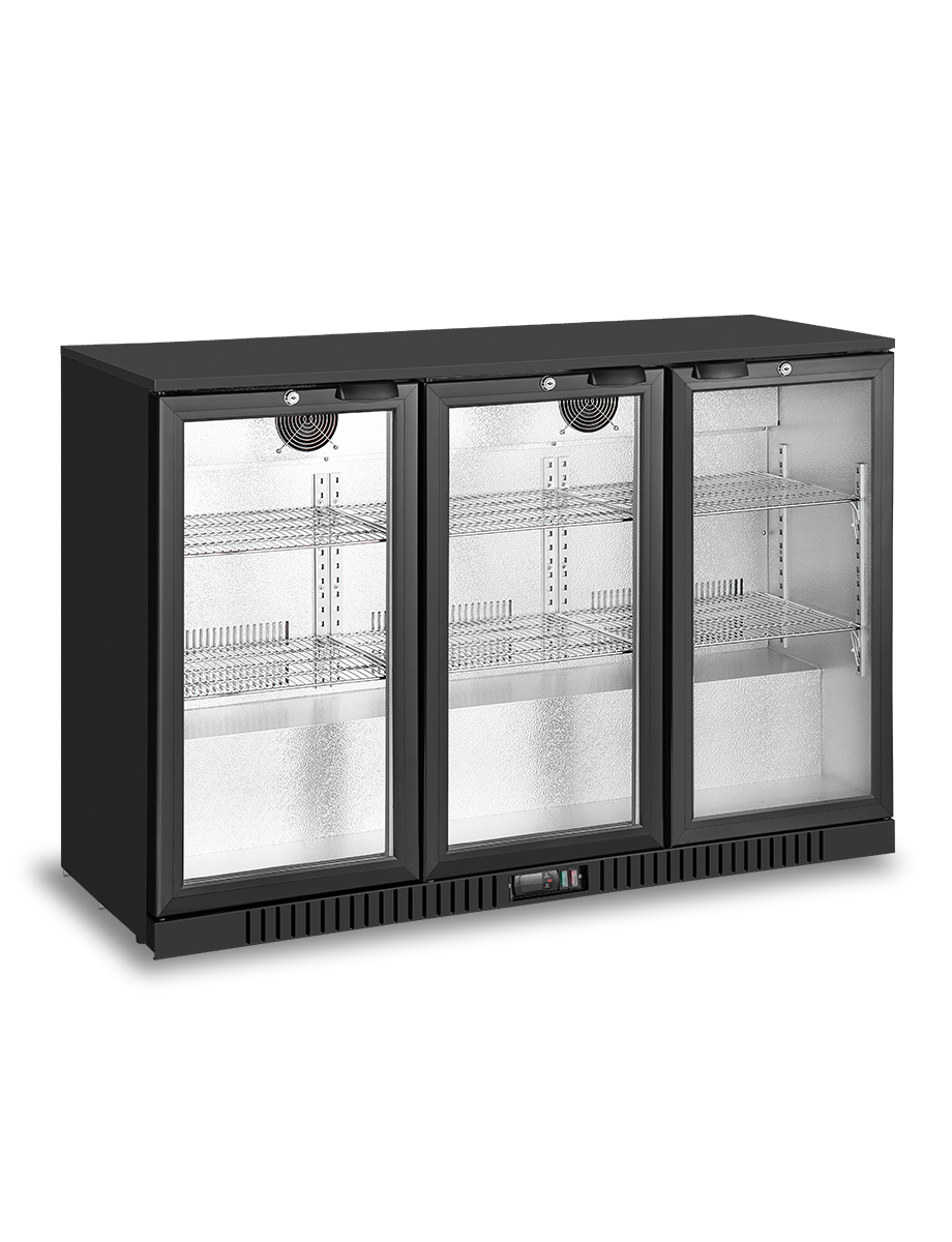Atosa 3 Swing Door Back Bar cooler BB-330HEC