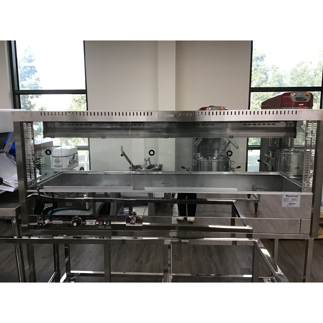 CLEARANCE - Bonvue Square Countertop Wet and Dry Bain Marie - BM17SC-VIC1006