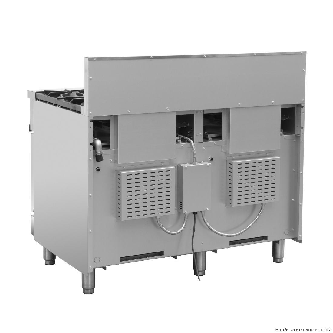 Brenner Forge 800 Series 8 Burner Gas Range with double Fan Forced Oven LPG - BREG8RO-1200L