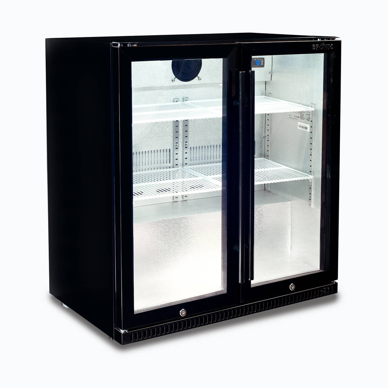Bromic Back Bar Fridge - 190L - 2 Doors - Hinged BB0200GD-NR-1