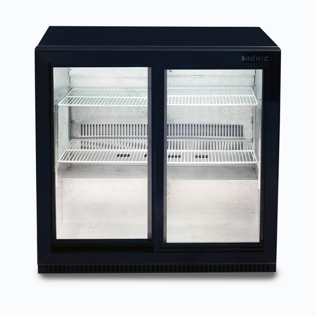 Bromic Back Bar Fridge - 190L - 2 Doors - Sliding BB0200GDS-NR-1