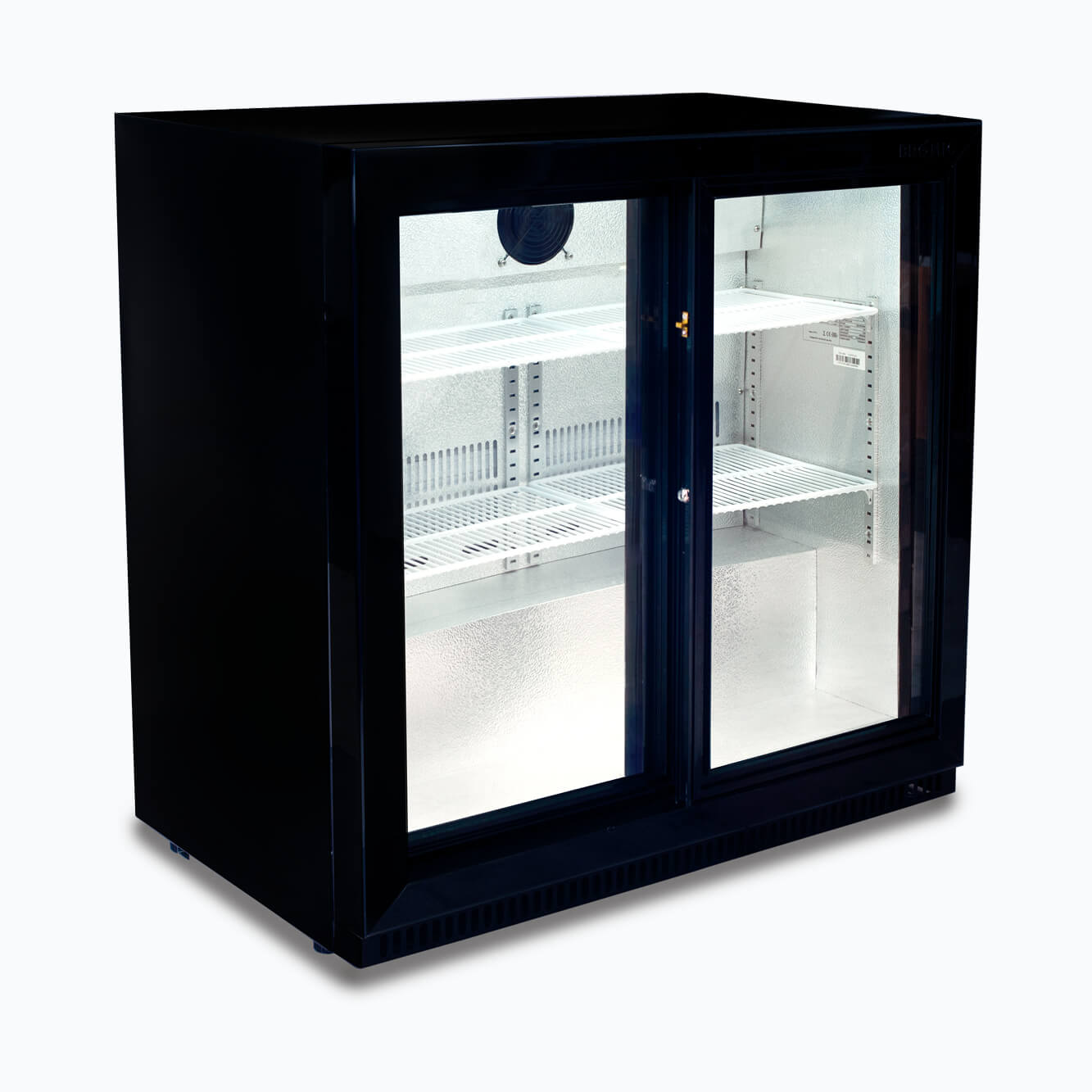 Bromic Back Bar Fridge - 190L - 2 Doors - Sliding BB0200GDS-NR-1