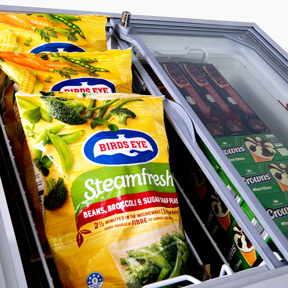 Bromic Display Chest Freezer - 191L - Flat Glass Top CF0200FTFG-NR