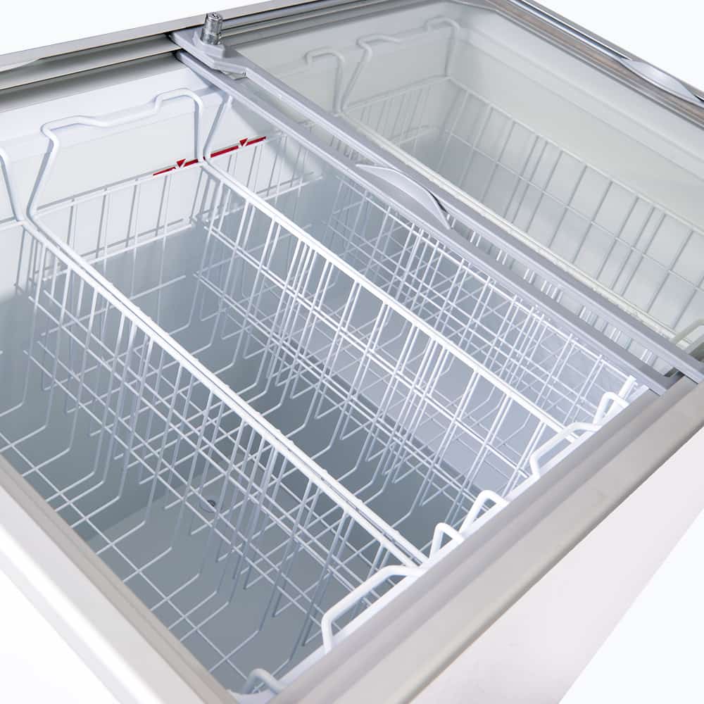 Bromic Display Chest Freezer - 296L - Flat Glass Top CF0300FTFG-NR