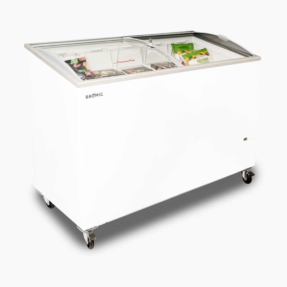 Bromic Display Chest Freezer - 352L - Curved Glass Top CF0400ATCG-NR