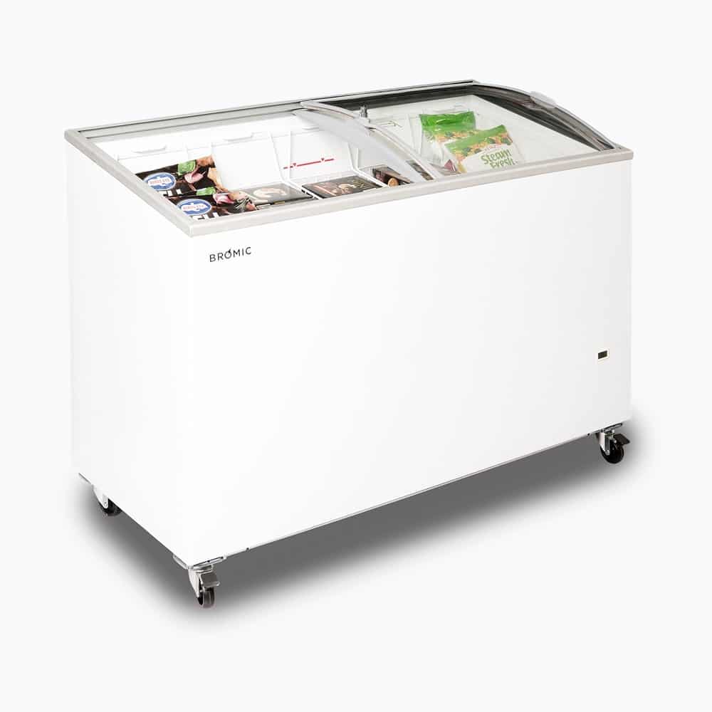 Bromic Display Chest Freezer - 352L - Curved Glass Top CF0400ATCG-NR