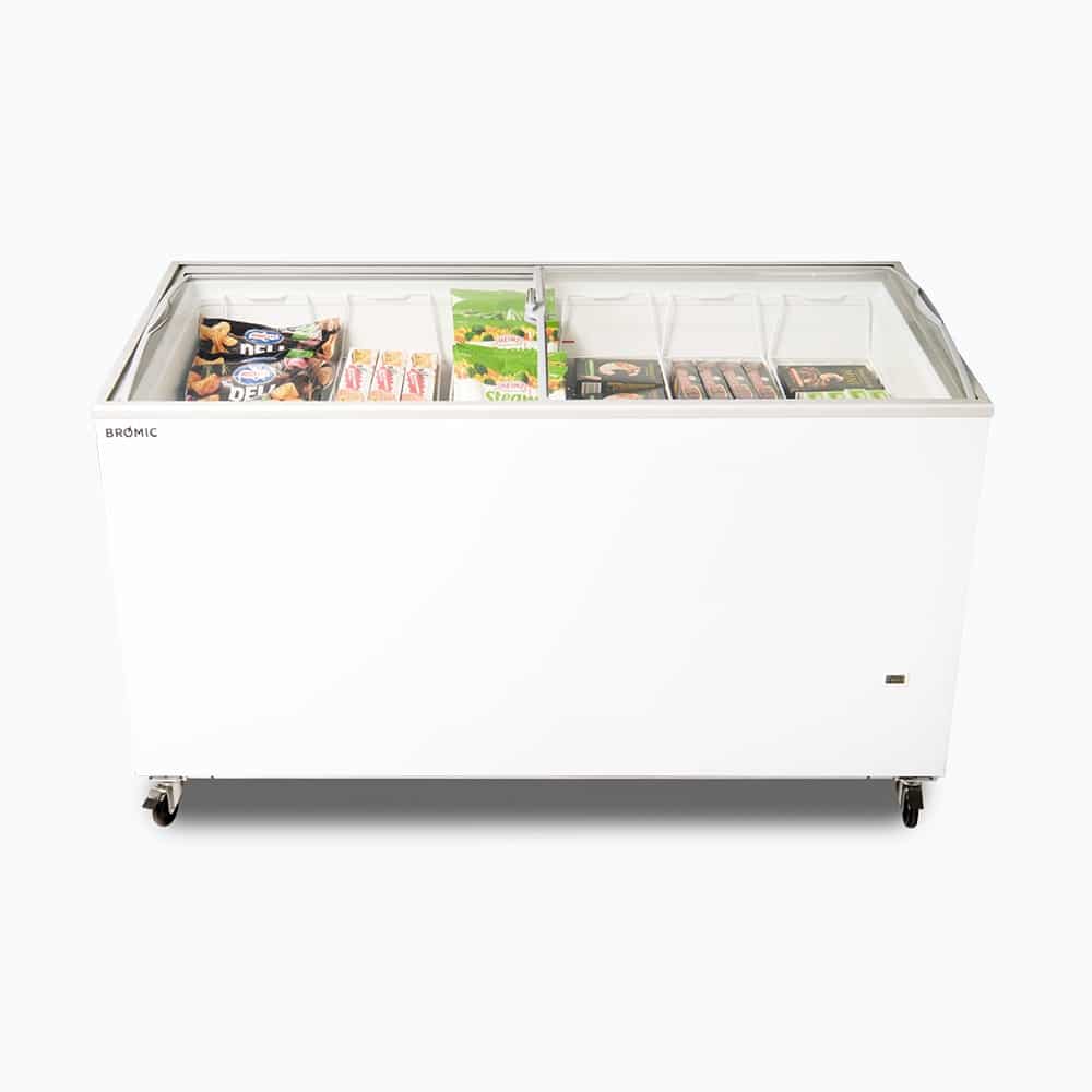 Bromic Display Chest Freezer - 427L - Curved Glass Top CF0500ATCG-NR