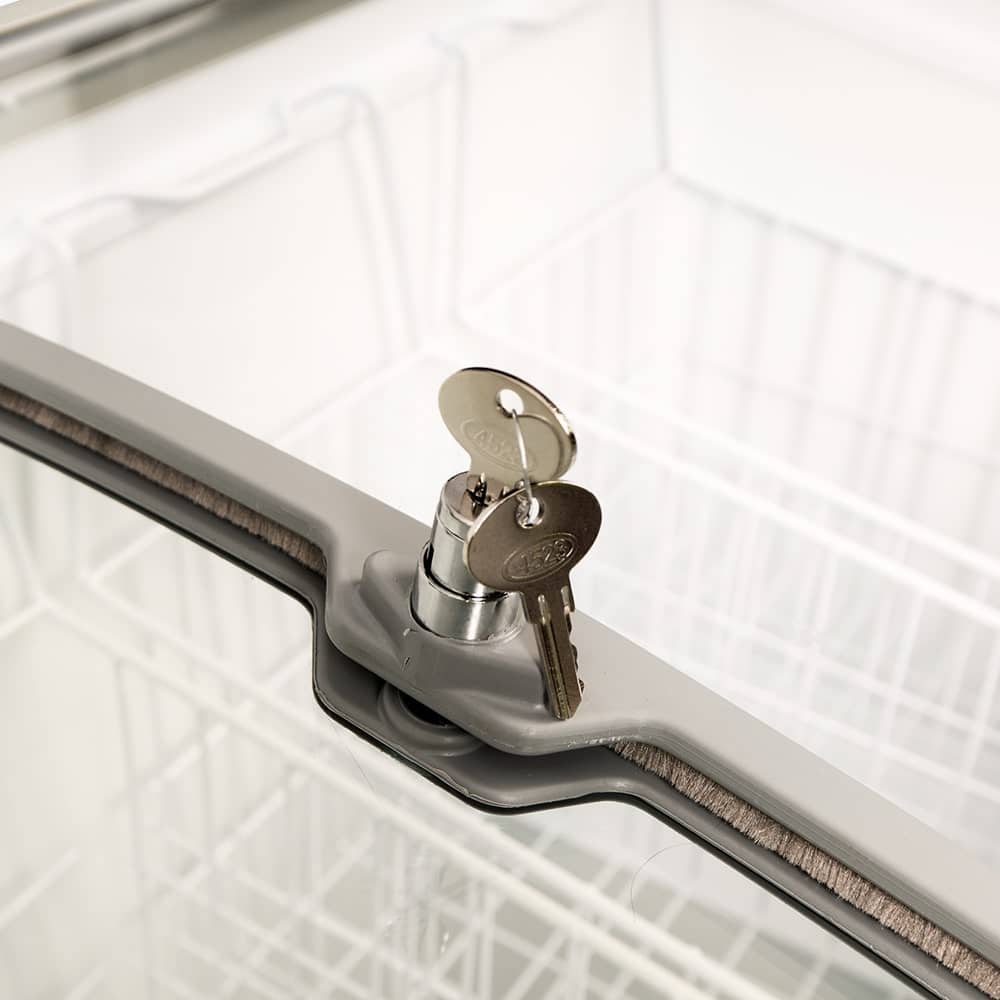 Bromic Display Chest Freezer - 427L - Curved Glass Top CF0500ATCG-NR