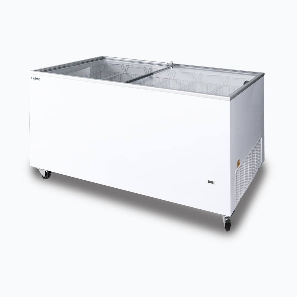 Bromic Display Chest Freezer - 491L - Flat Glass Top CF0500FTFG-NR