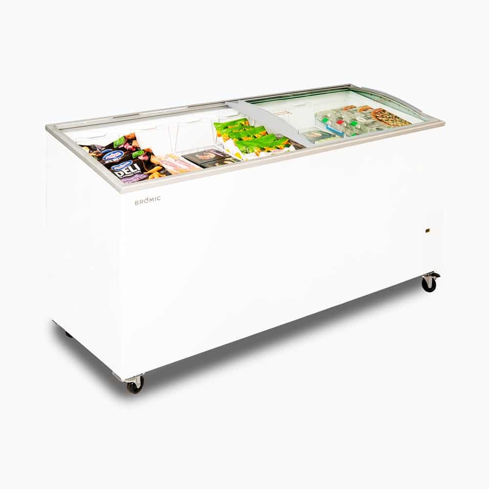 Bromic Display Chest Freezer - 555L - Curved Glass Top CF0600ATCG-NR