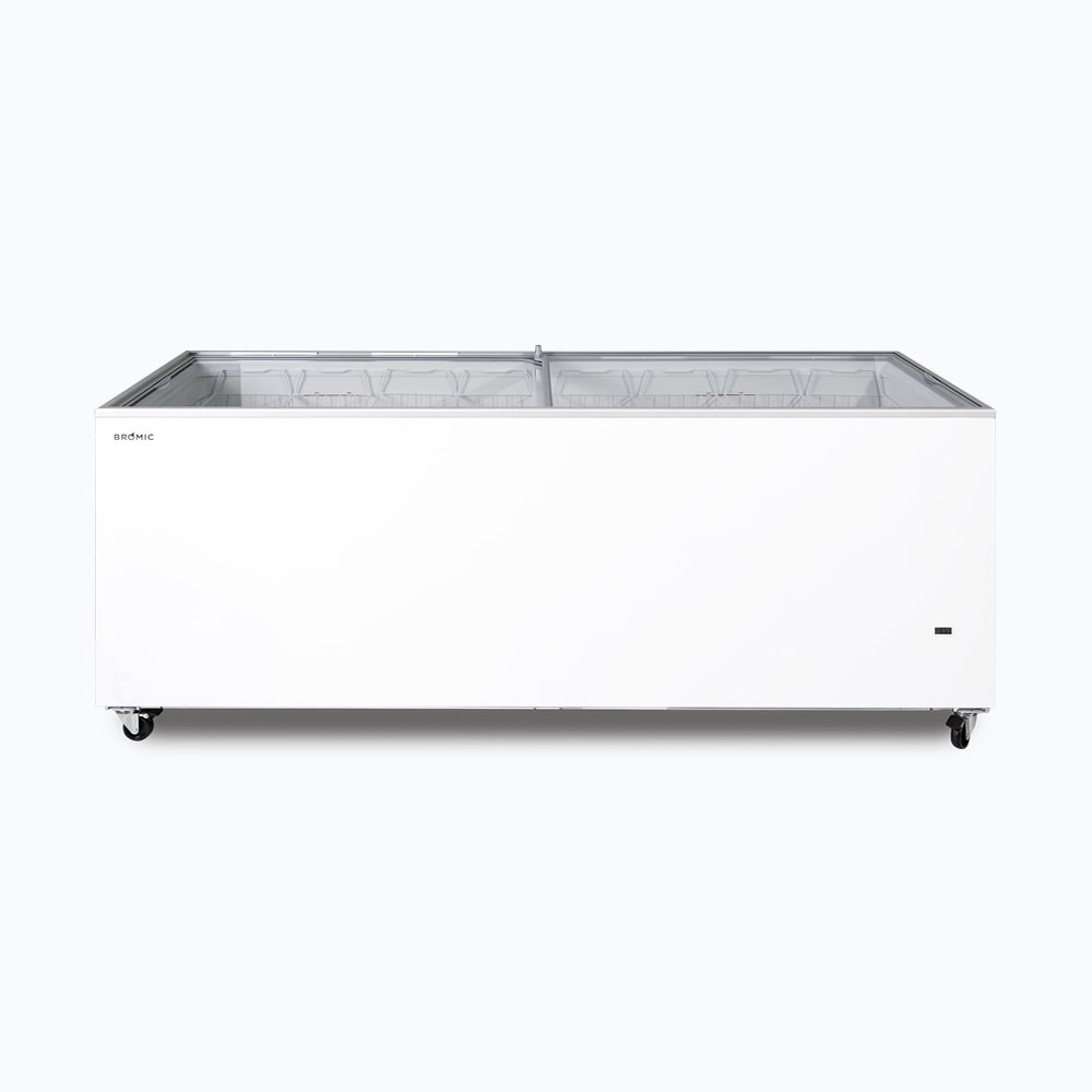 Bromic Display Chest Freezer - 670L - Flat Glass Top CF0700FTFG-NR