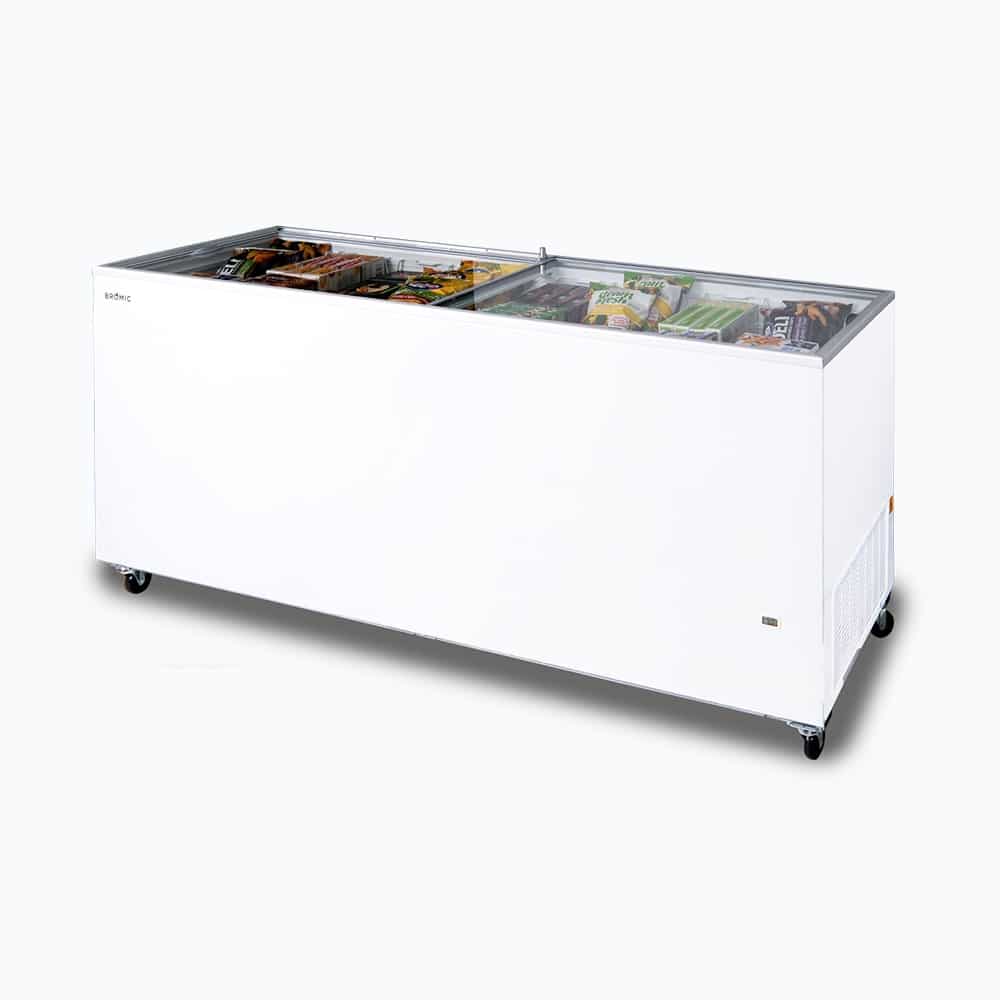 Bromic Display Chest Freezer - 670L - Flat Glass Top CF0700FTFG-NR