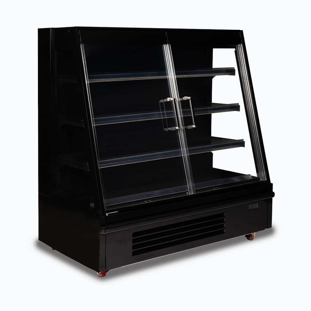 Bromic Semi Vertical Display Fridge - Gondola - 1580mm - 2 Doors - Hinged SVM1580HD-NR