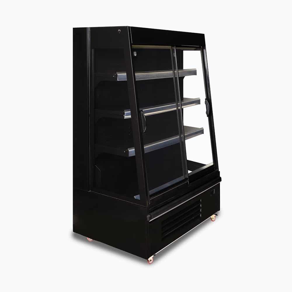 Bromic Semi Vertical Display Fridge - 938mm - 2 Doors - Sliding SVM1000SD-NR