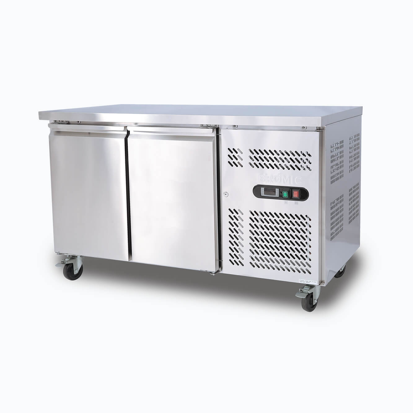 Bromic Under Bench Freezer - 282L - 2 Doors - Stainless Steel UBF1360SD-NR