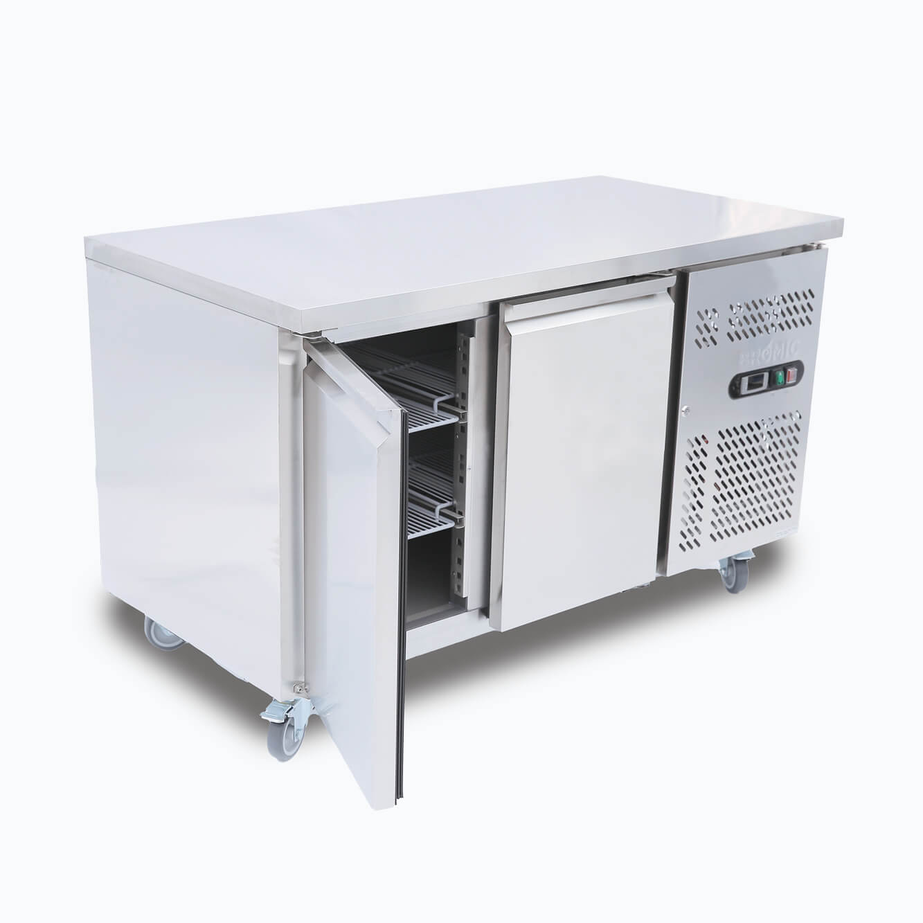 Bromic Under Bench Fridge - 282L - 2 Doors - Stainless Steel UBC1360SD-NR