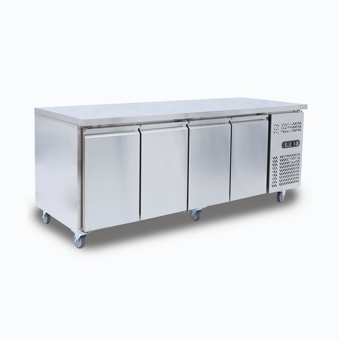 Bromic Under Bench Fridge - 553L - 4 Doors - Stainless Steel UBC2230SD-NR
