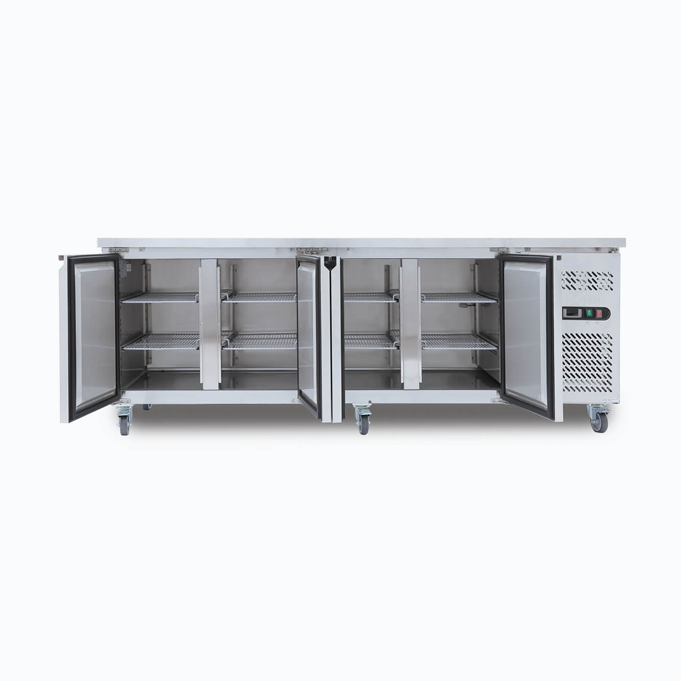 Bromic Under Bench Fridge - 553L - 4 Doors - Stainless Steel UBC2230SD-NR