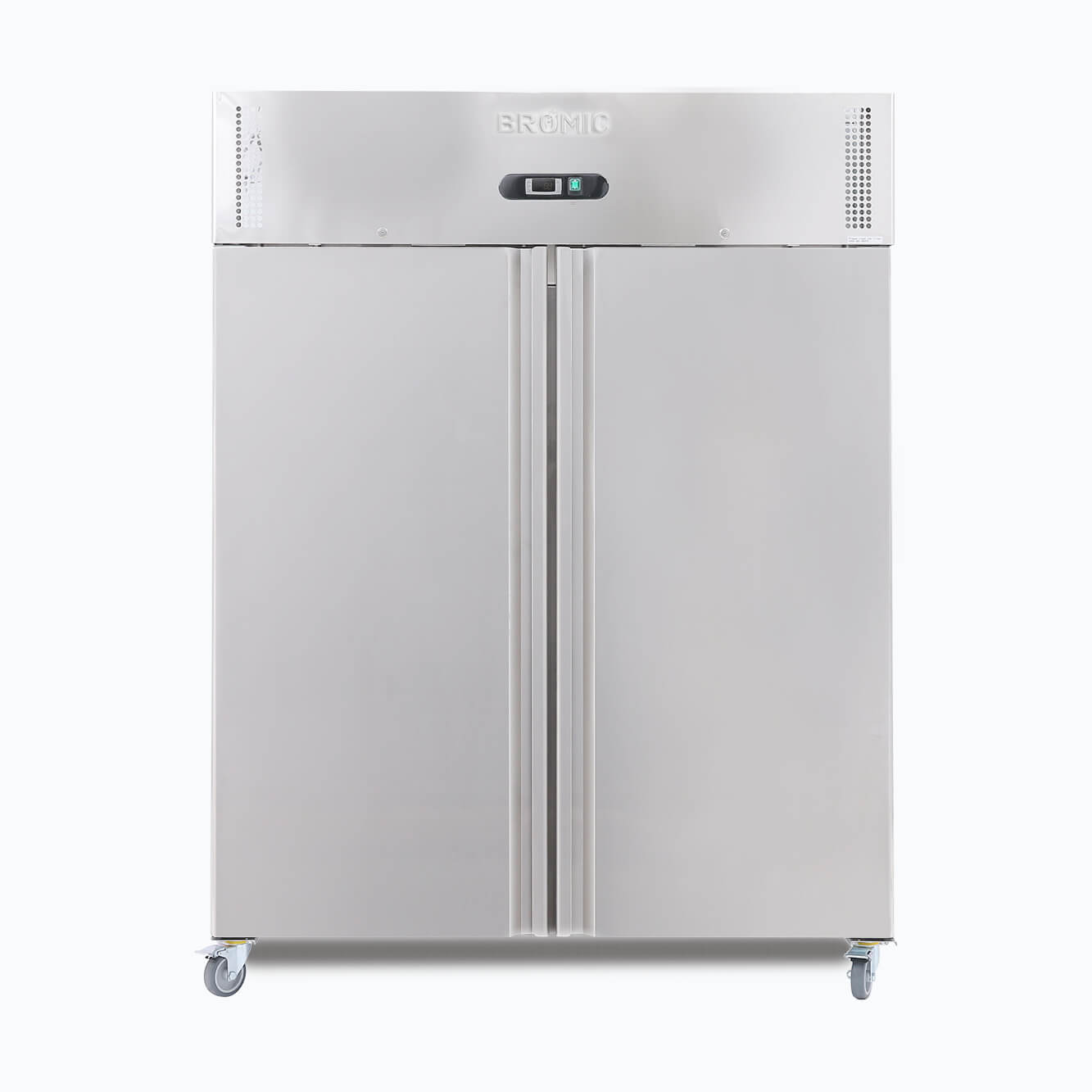 Bromic Upright Fridge - 1300L - 2 Doors - Stainless Steel UC1300SD-NR