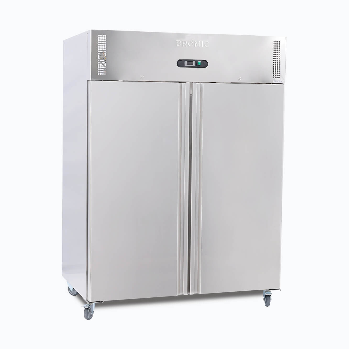 Bromic Upright Fridge - 1300L - 2 Doors - Stainless Steel UC1300SD-NR