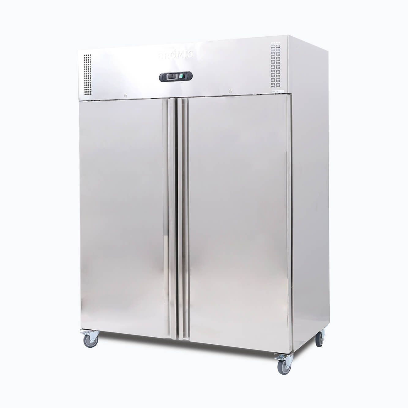 Bromic Upright Fridge - 1300L - 2 Doors - Stainless Steel UC1300SD-NR
